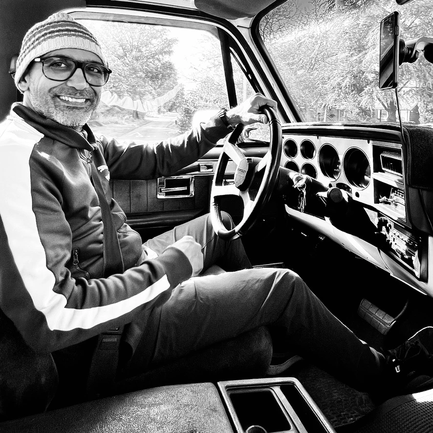 Driving the truck for the first time after the rebuild