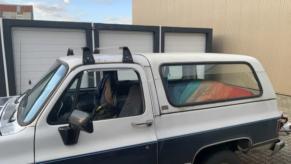 Installed a roof rack on the truck today