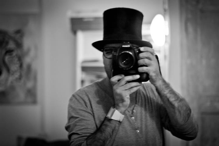 Self portrait in a top hat
