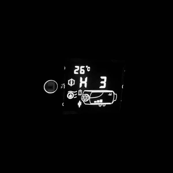 Toasty warm in Chuck the Truck this morning