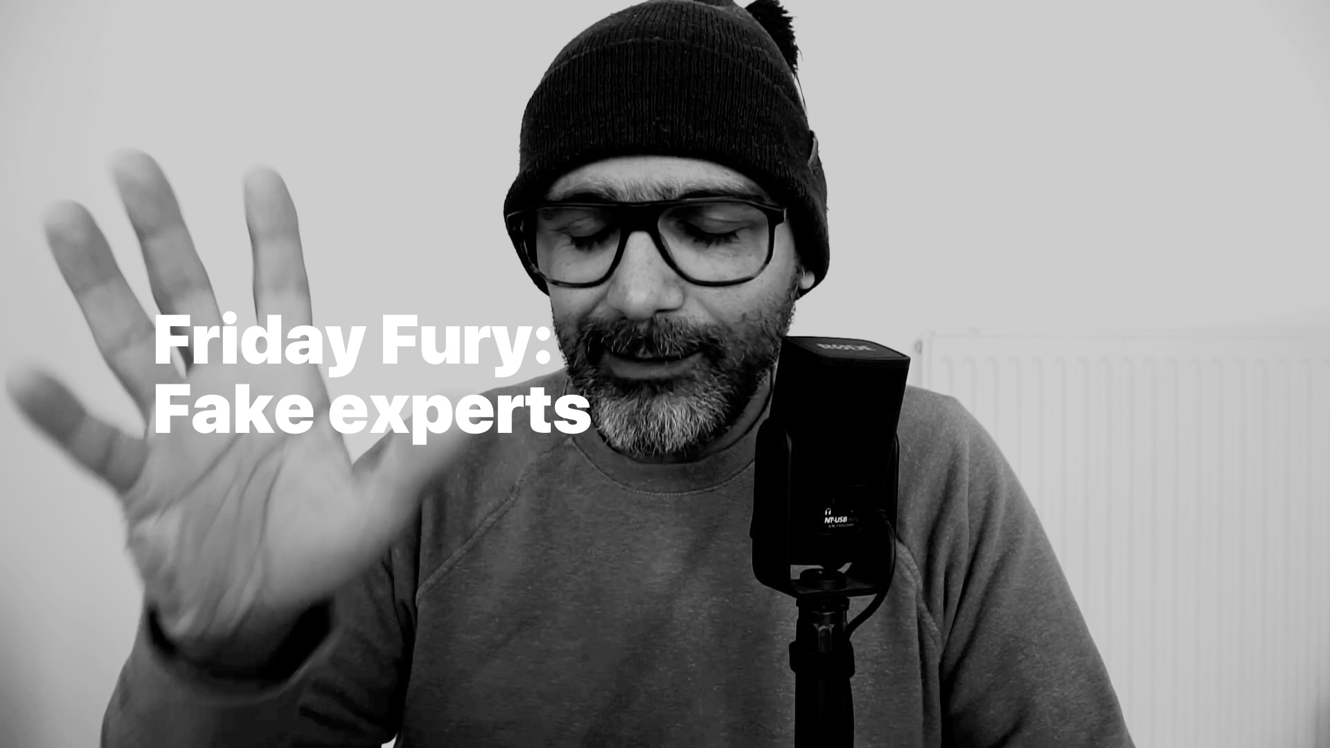 Friday Fury: Fake experts