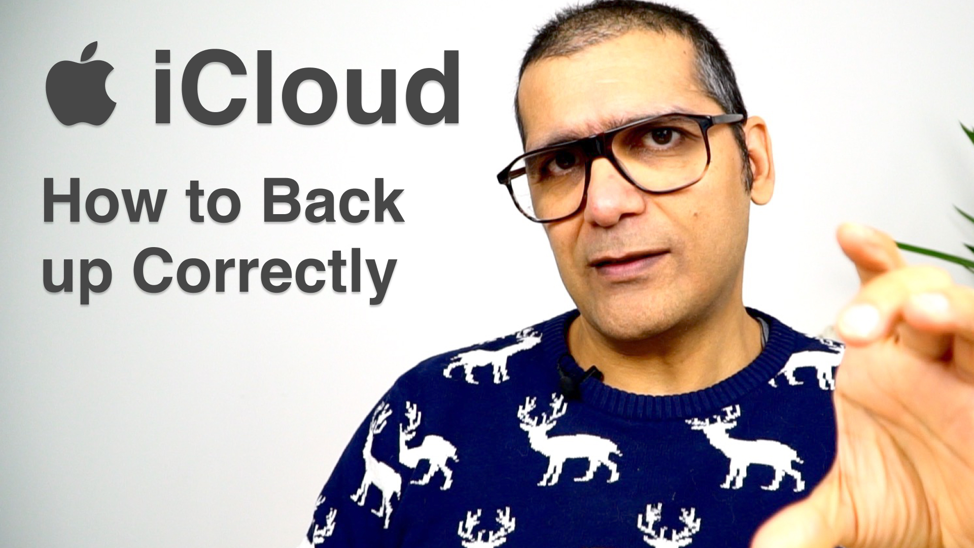 iCloud and how to backup your data properly