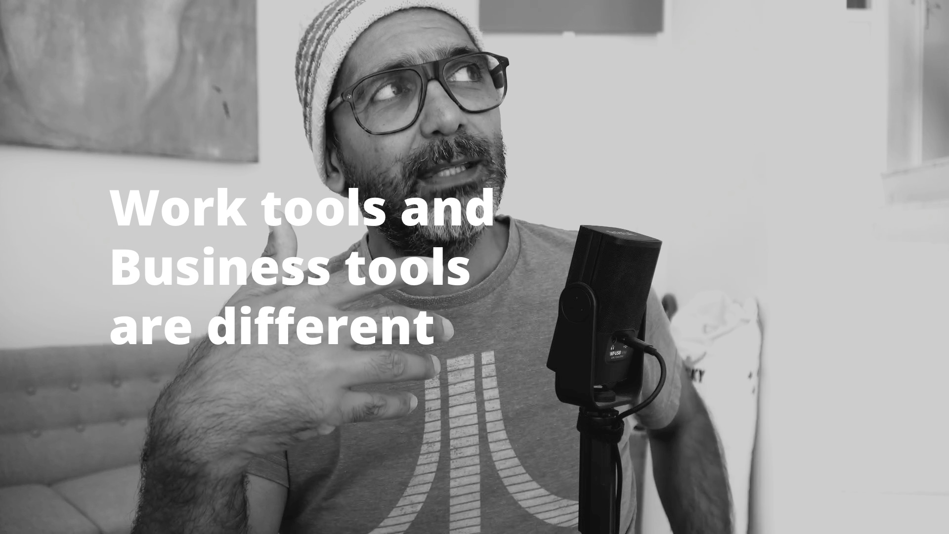 Work tools and business tools are different
