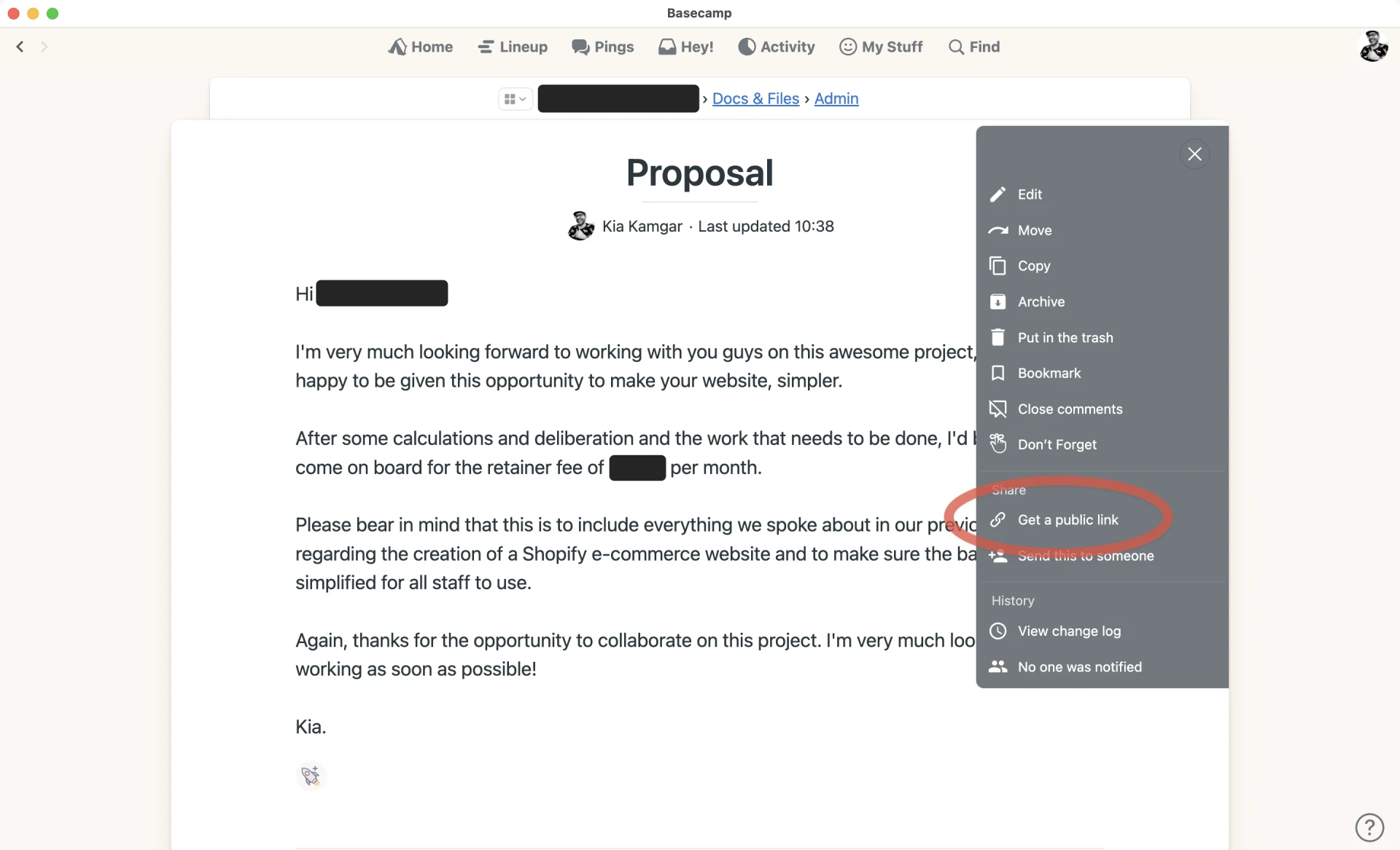 Sending a proposal is easy, so stop complicating it!
