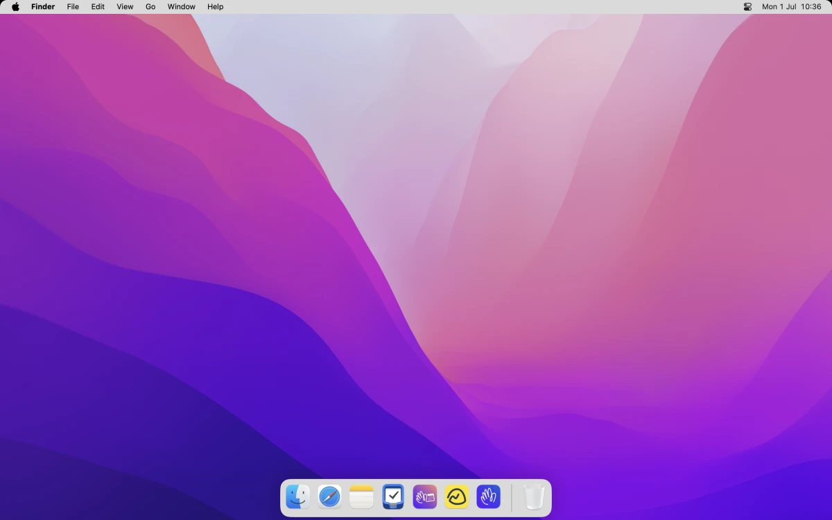 The joys of having a calm workspace