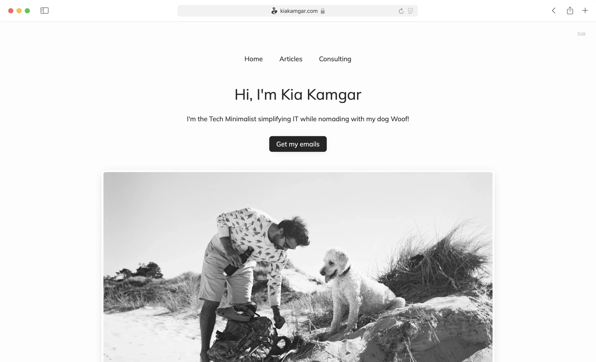 Updated the website today