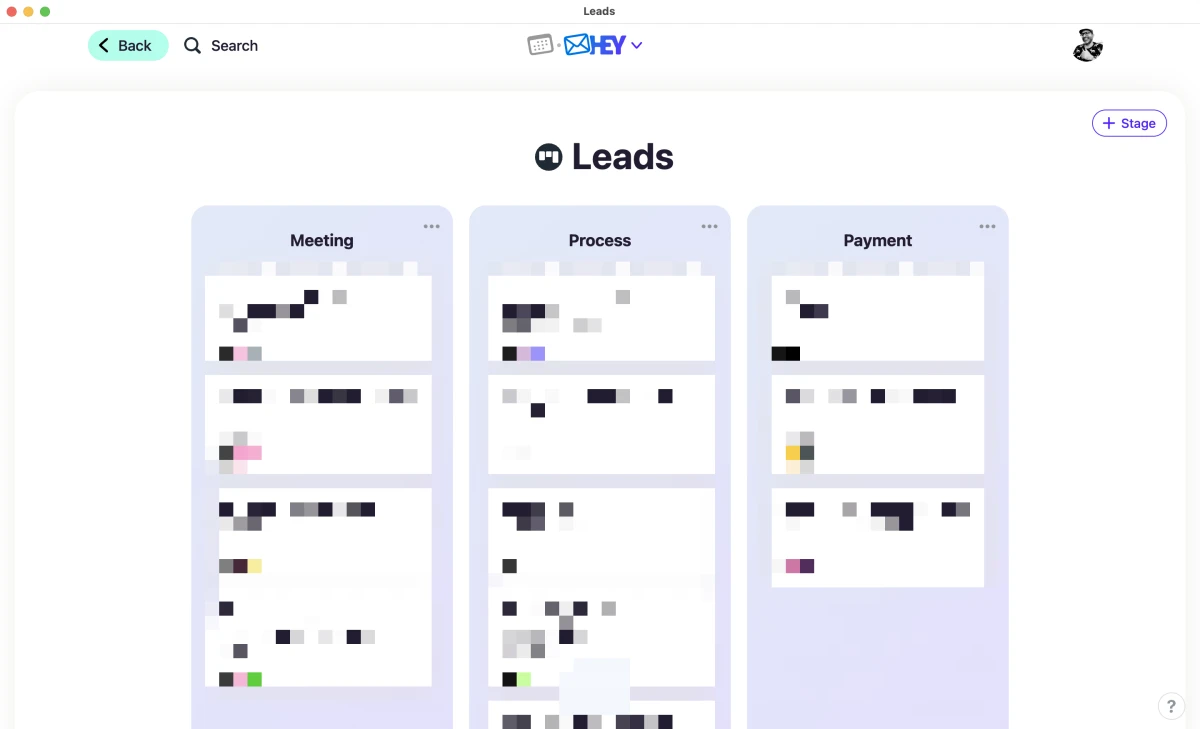 Using HEY by 37signals as a lite CRM works!
