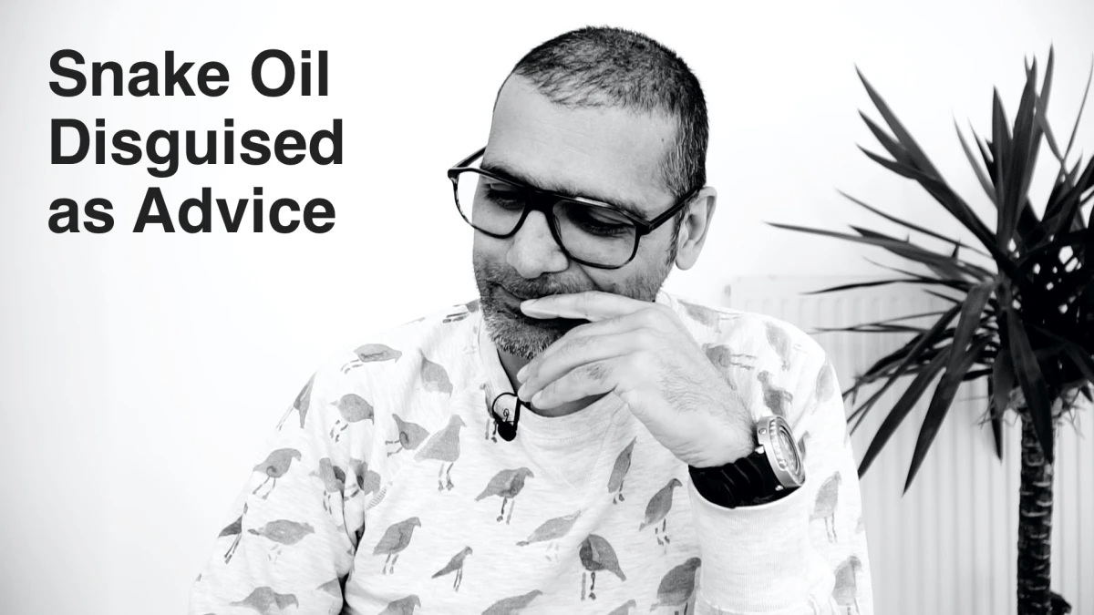 Beware of people selling snake oil disguised as 'remote work' advice