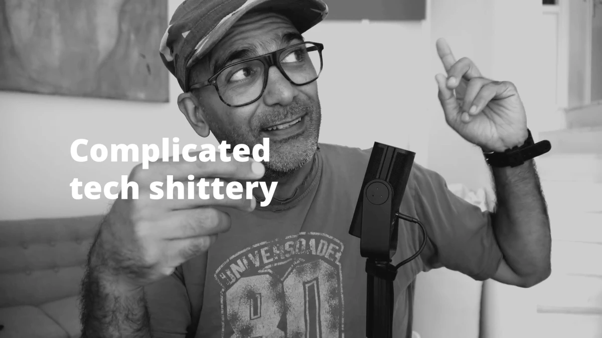 Complicated tech shittery