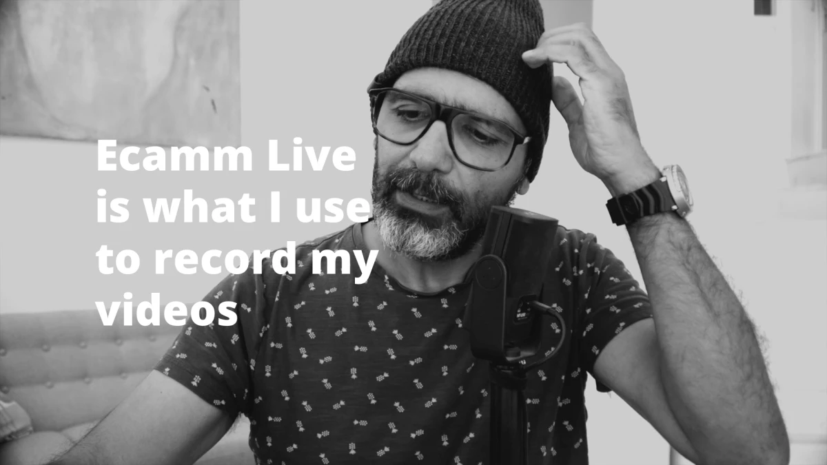 Ecamm Live is what I use to record my videos