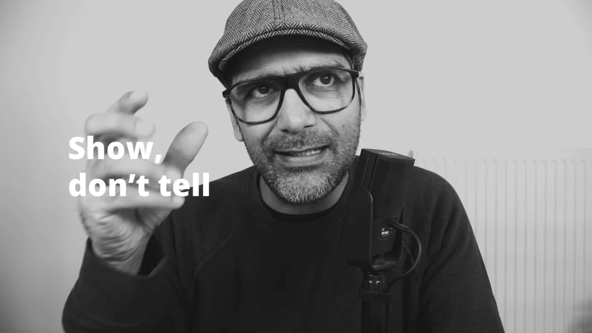 Show, don't tell