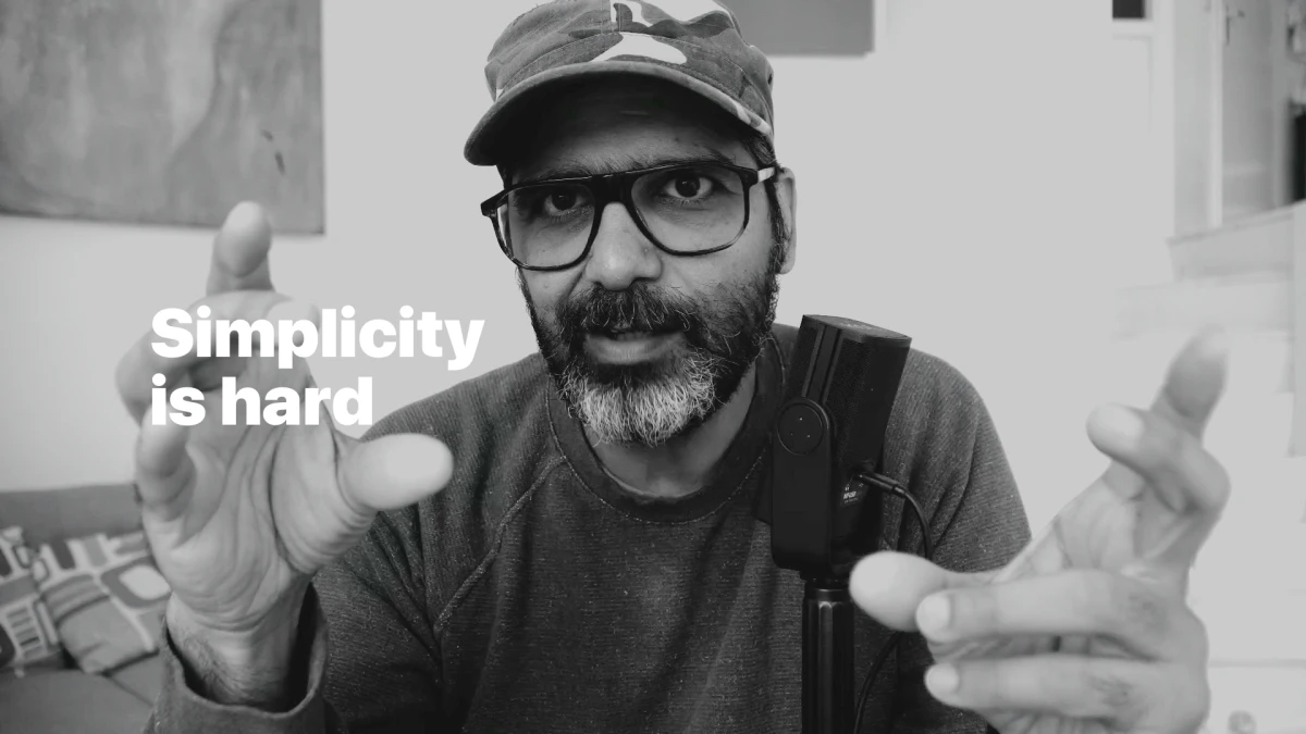 Simplicity is hard