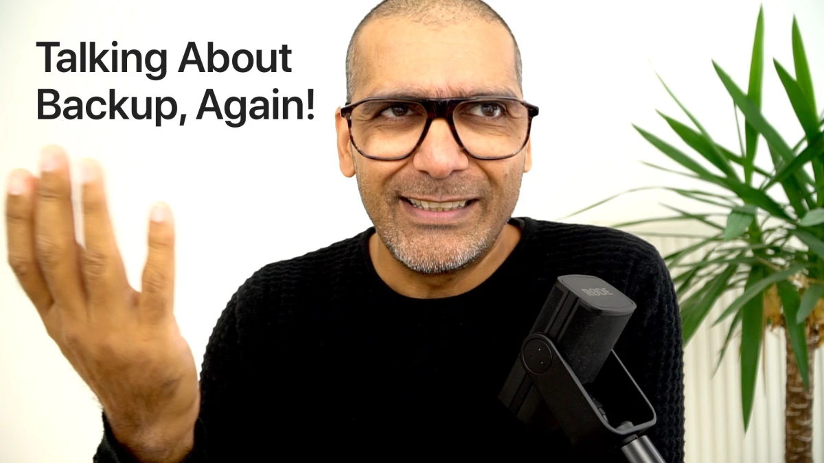 Talking about, backup again!